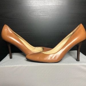Ralph Lauren Size 7.5 Women’s Chestnut Heels